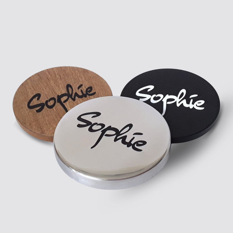 Kerzendeckel mit Namen personalisierbar Kategoriefoto