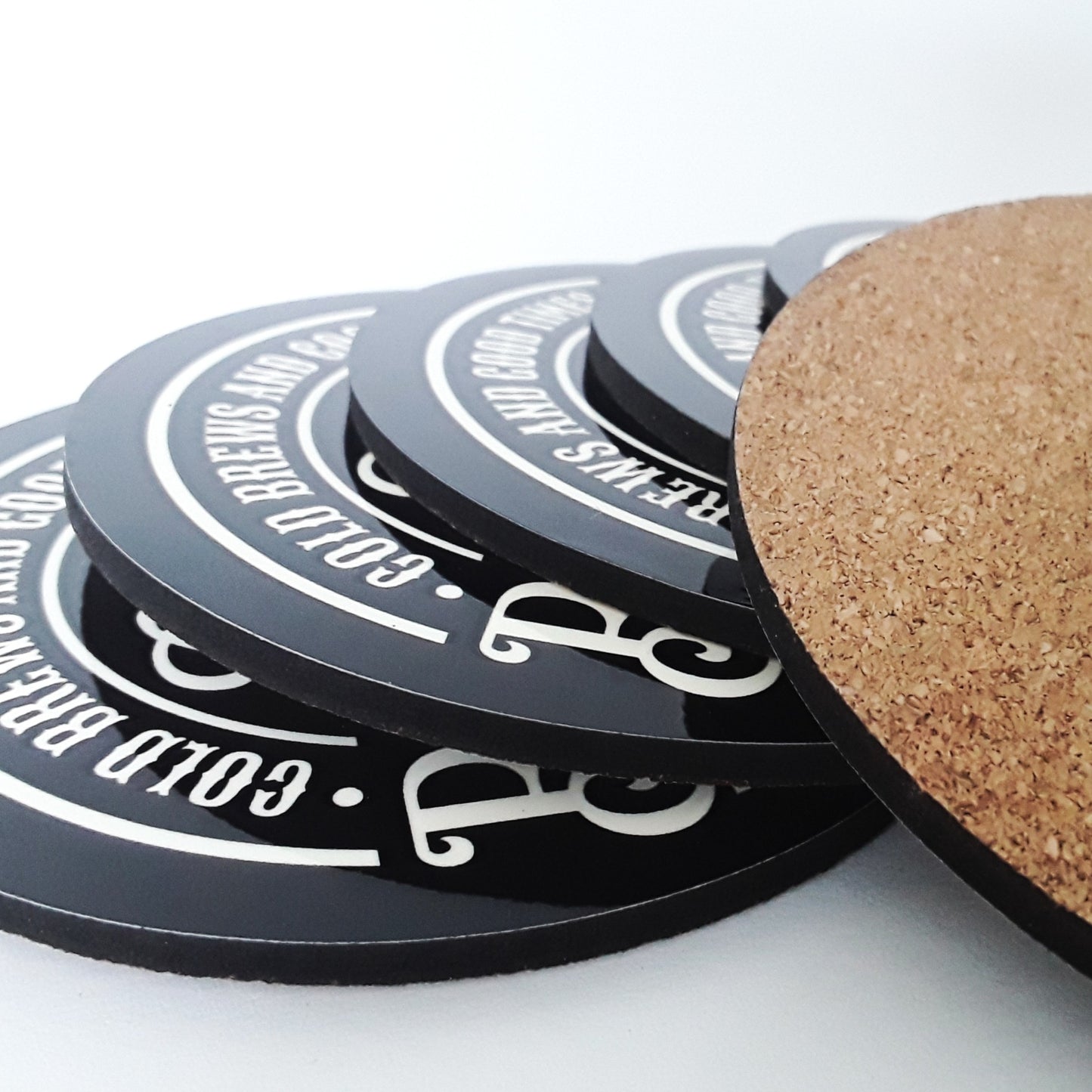 Untersetzer Dad`s Bar & Grill Detailfoto Kork