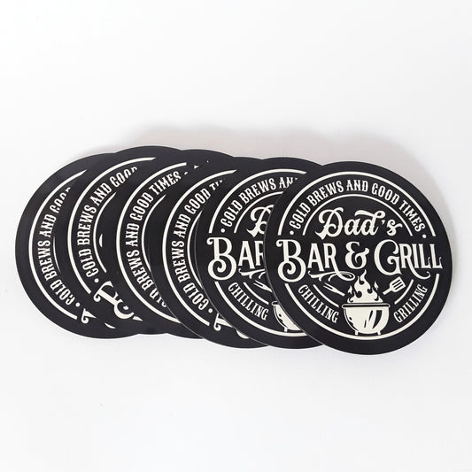 Untersetzer Dad`s Bar und Grill in Reihe Produktfoto