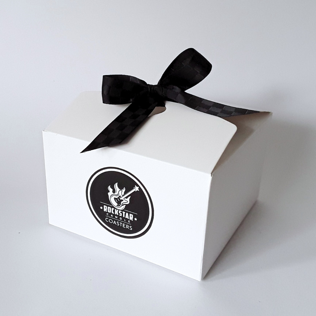 Untersetzer Life is short, let`s get wasted in Geschenkkarton