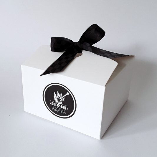 Untersetzer Life is short, let`s get wasted in Geschenkkarton