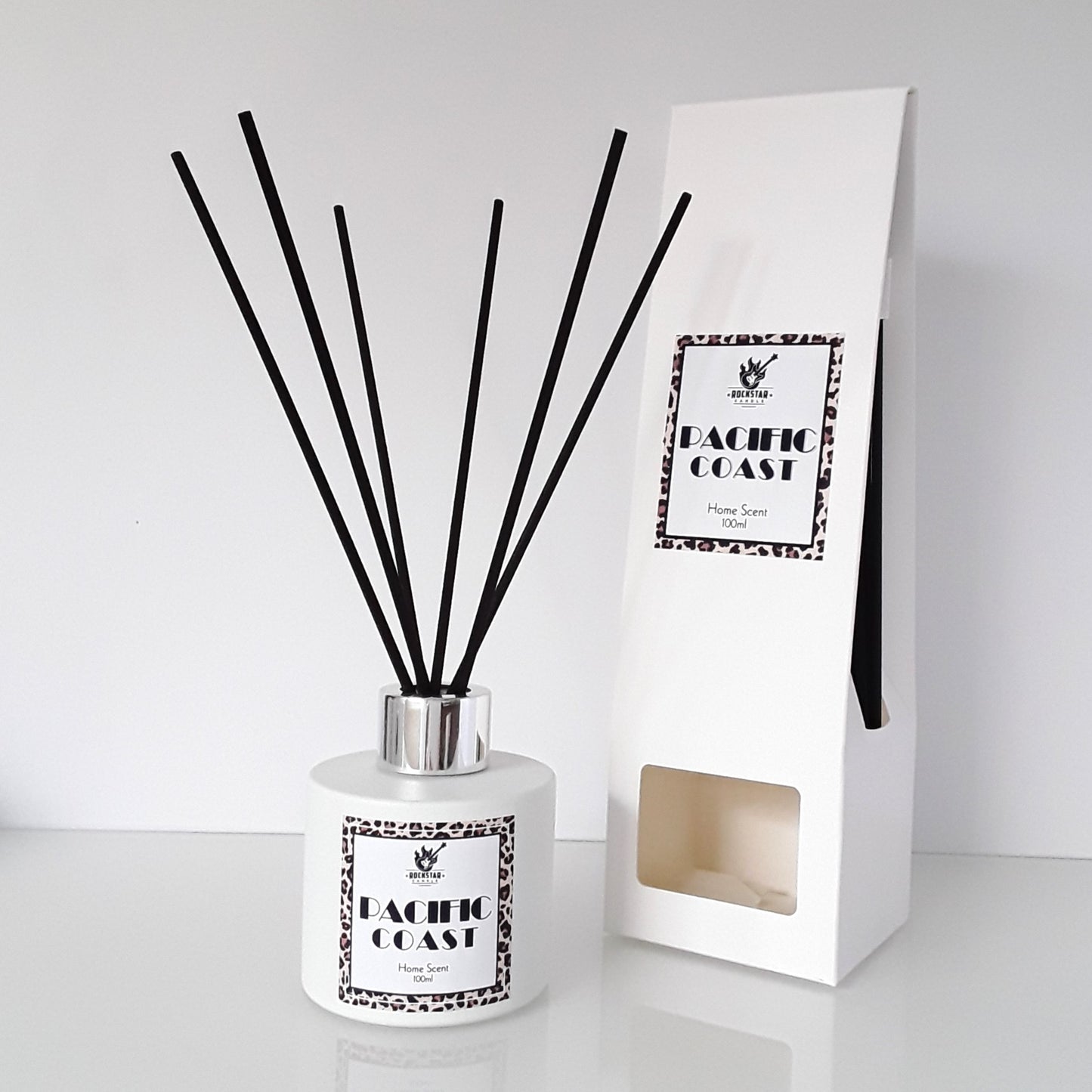 Reed Diffuser Pacific Coast weiß mit Verpackung