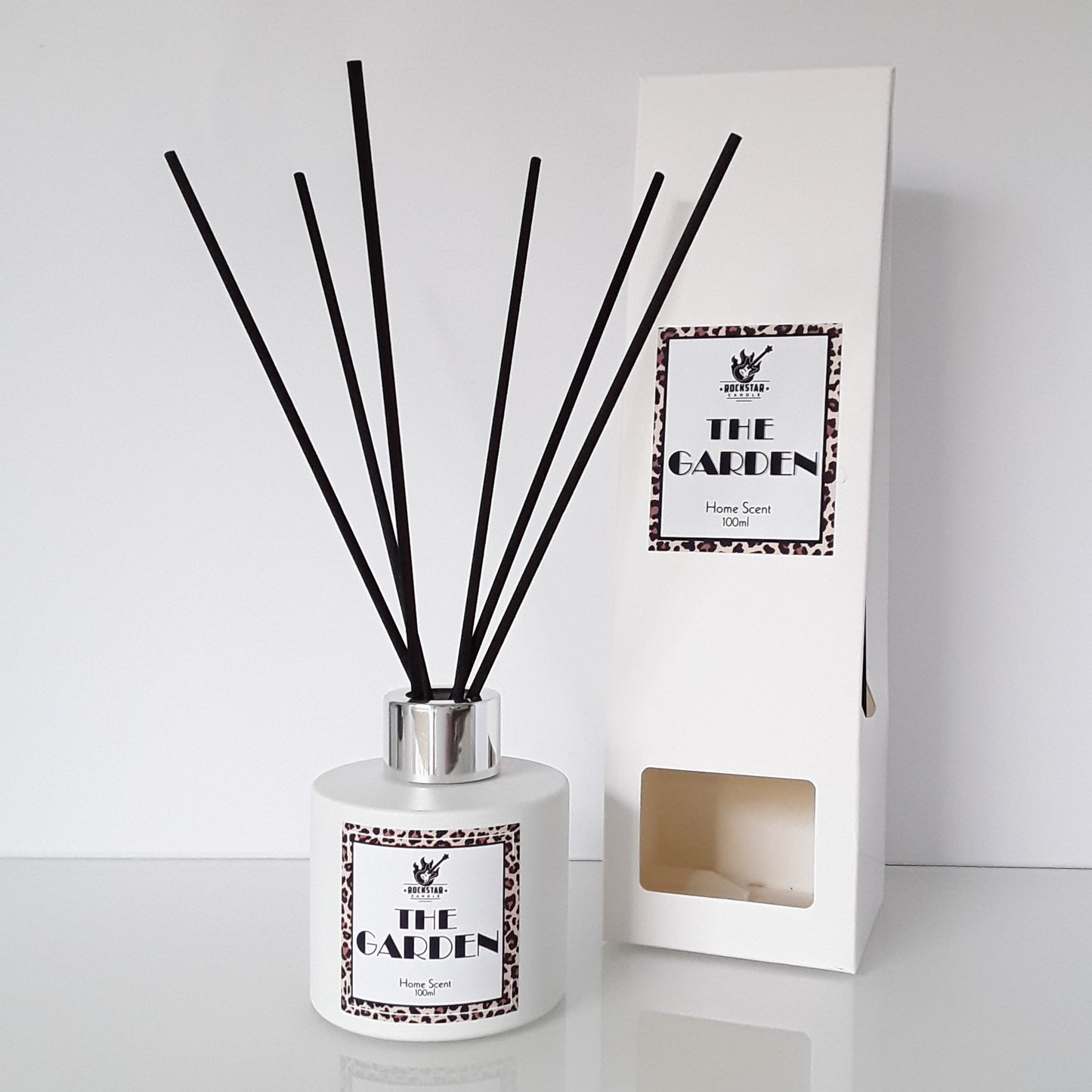 Reed Diffuser The Garden weiß Produktfoto mit Verpackung