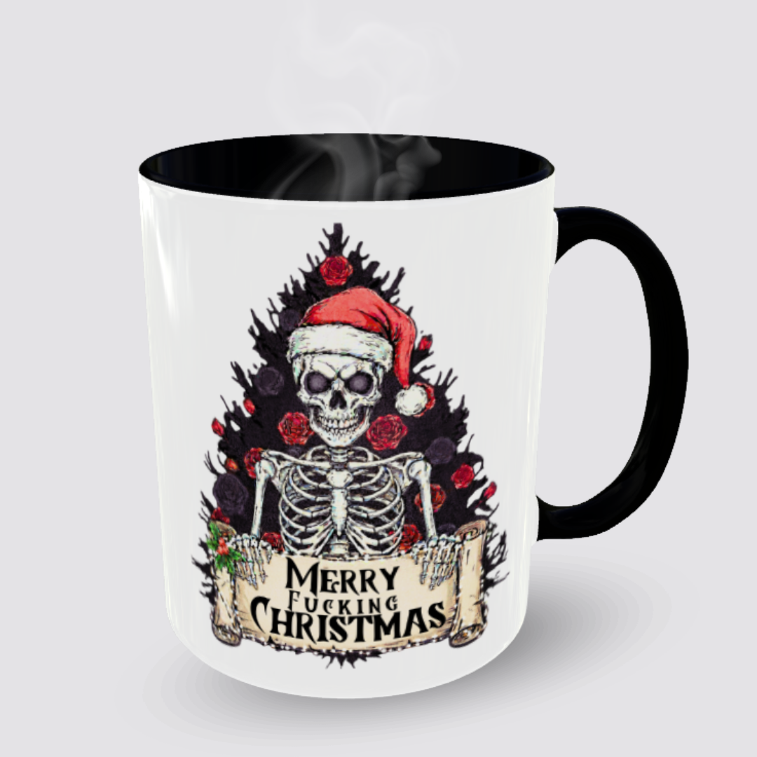 Tasse Merry Fucking Christmas rechts Produktfoto