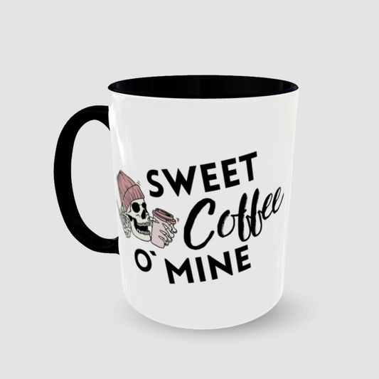 Tasse Sweet Coffee O`Mine Henkel links