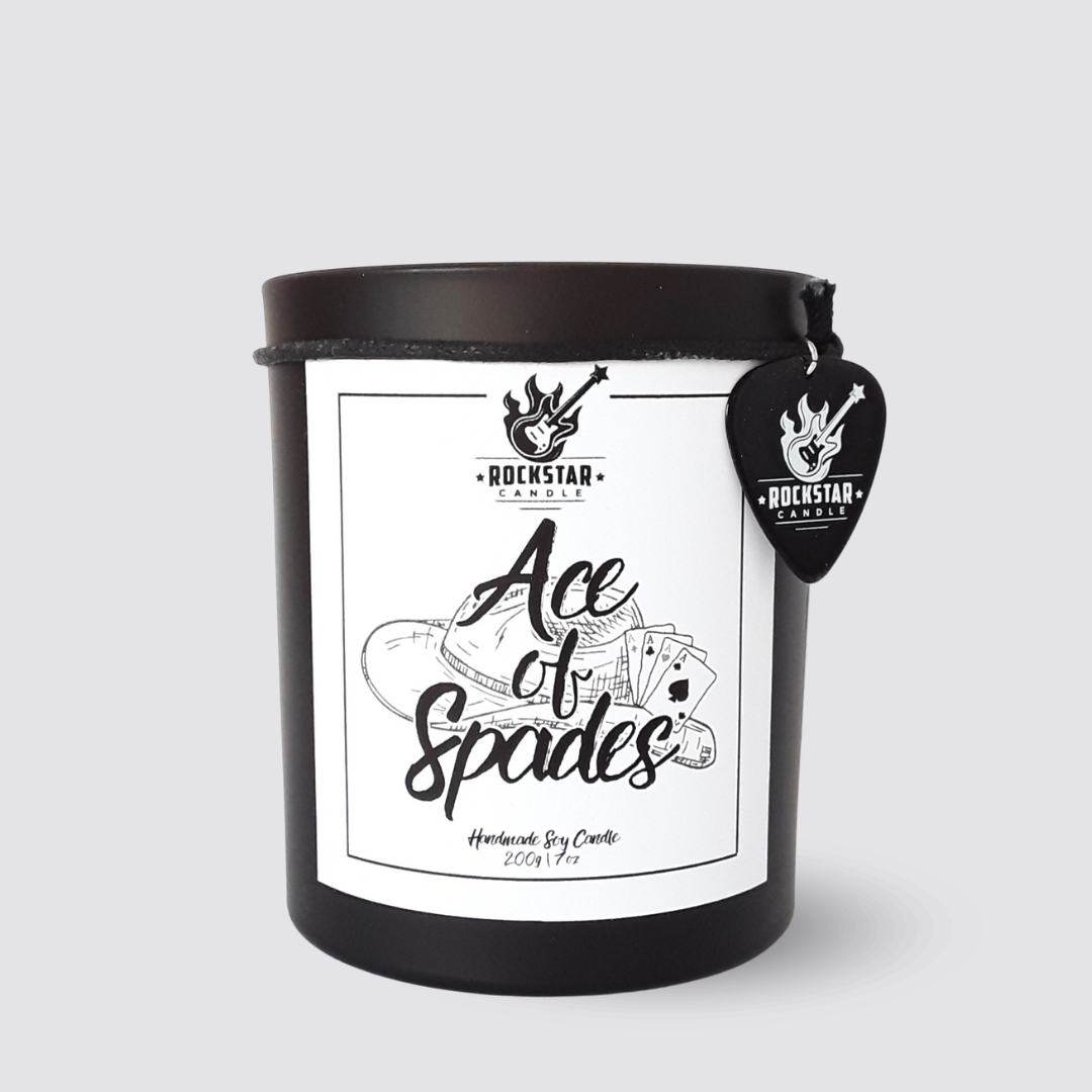ACE OF SPADES Sojawachs Duftkerze