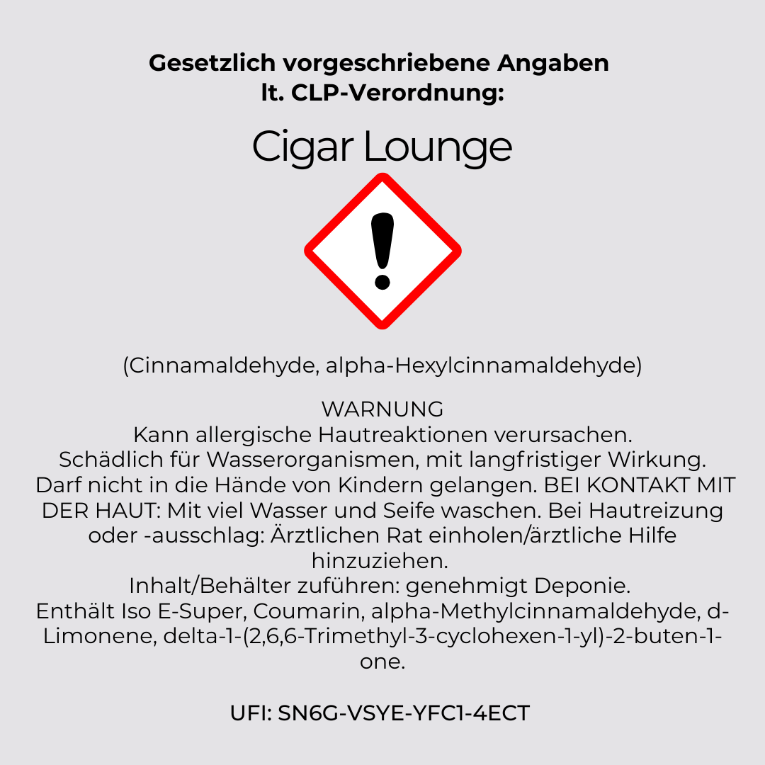 Man Cave CIGAR LOUNGE Duftkerze für Männer