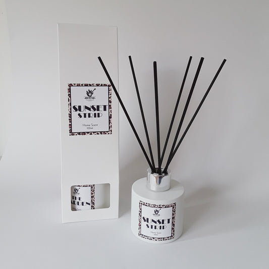 Reed Diffuser Sunset Strip weiß mit Verpackung