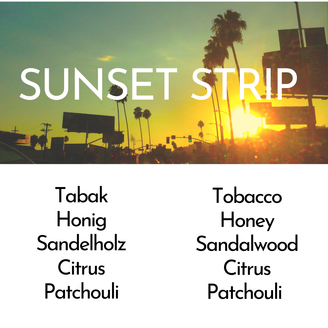 Duftbeschreibung Sunset Strip Kfz Auto Diffuser
