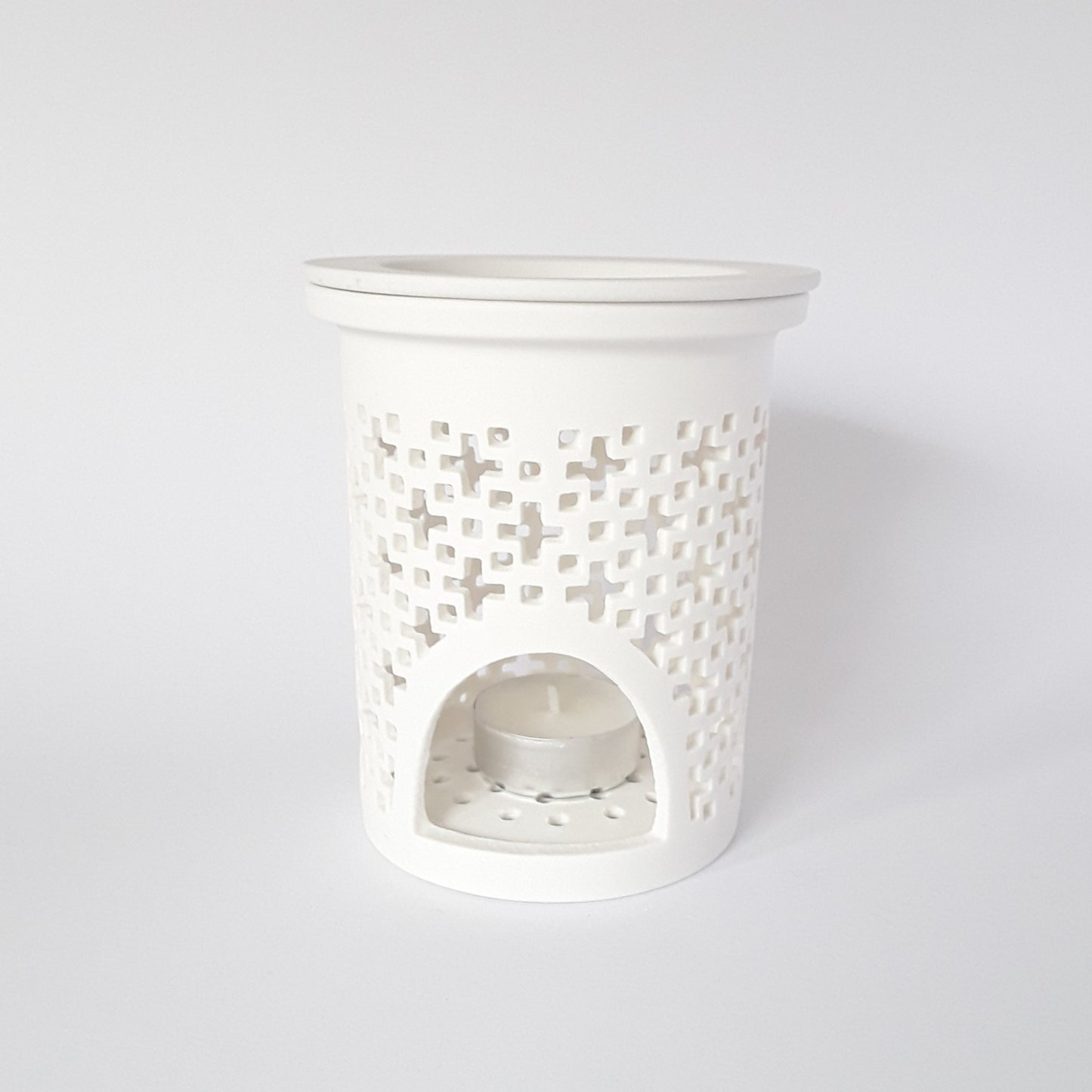 Duftlampe weiß Geschenkset Weihnachten