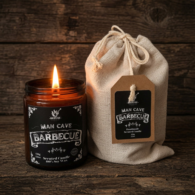 Man Cave Barbecue Kerze für Männer mit Grillgeruch Kollektionsfoto