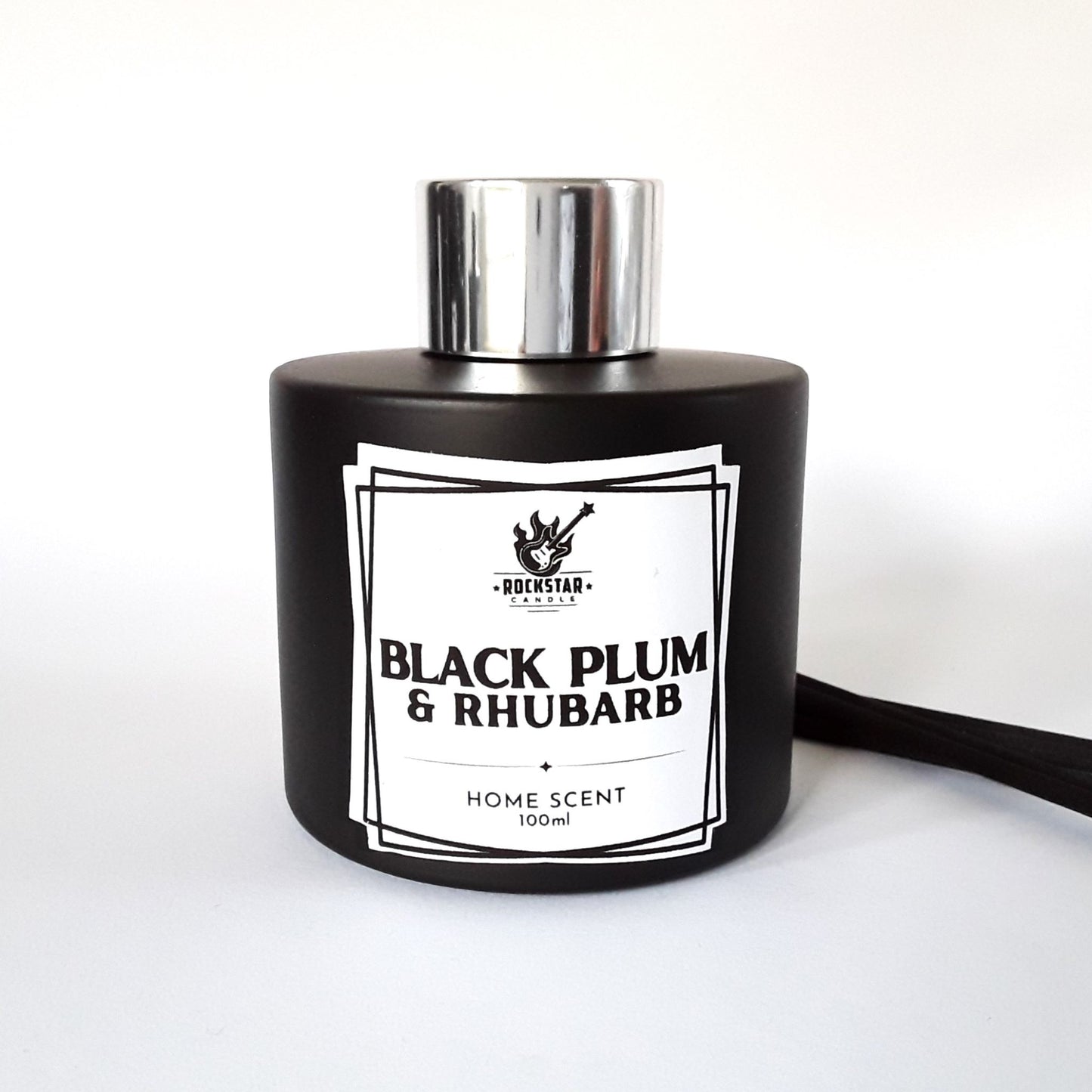 Reed Diffuser Black Plum Rhubarb schwarz Detailfoto