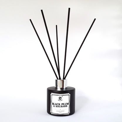 Reed Diffuser Black Plum Rhubarb schwarz Produktfoto