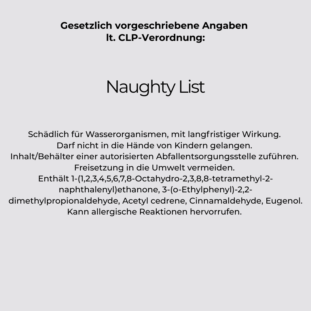 Man Cave NAUGHTY LIST Duftkerze für Männer LIMITED EDITION