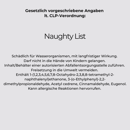 Man Cave NAUGHTY LIST Duftkerze für Männer LIMITED EDITION