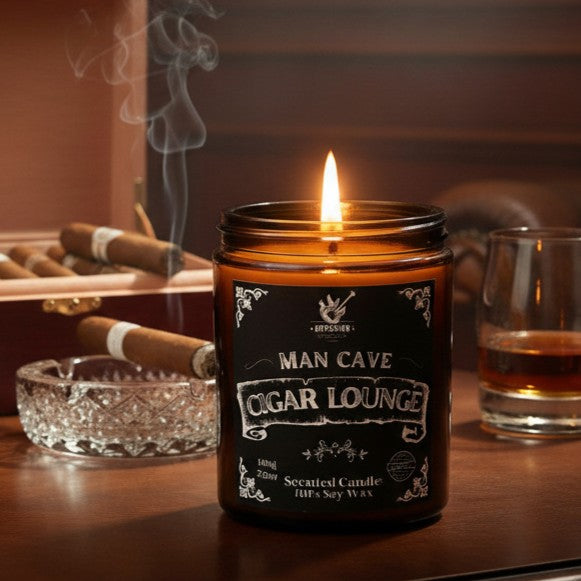 Cigar Lounge Kerze für Männer GI  Produktfoto