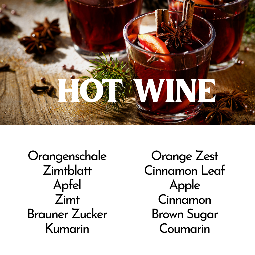 Man Cave HOT WINE Duftkerze für Männer LIMITED EDITION