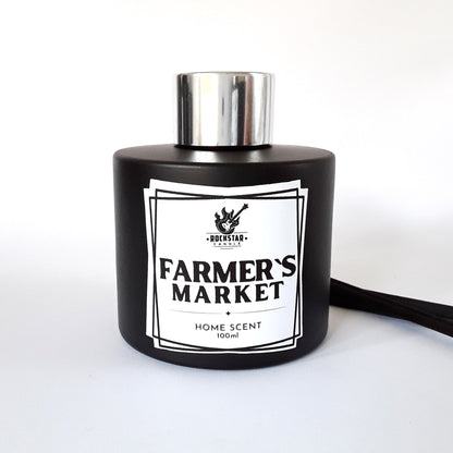Reed Diffuser Farmer`s Market schwarz Detailfoto