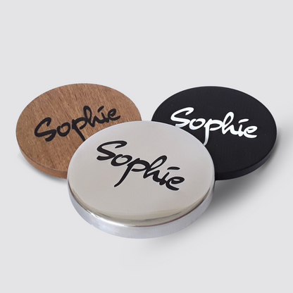 Personalisierte Kerzendeckel 3er alle Varianten Übesicht Produktfoto