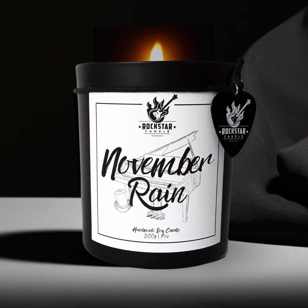 NOVEMBER RAIN Soy Wax Scented Candle