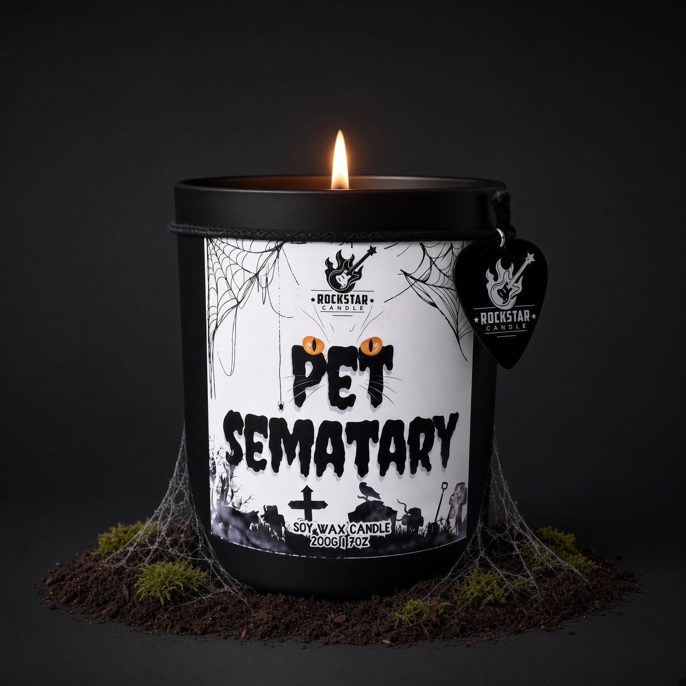 PET SEMATARY Sojawachs Duftkerze
