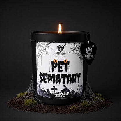 PET SEMATARY Sojawachs Duftkerze