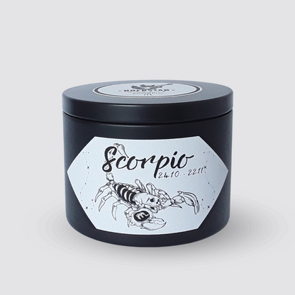 Kerze Skorpion Produktfoto