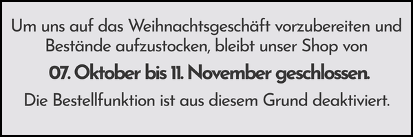 Urlaubshinweis