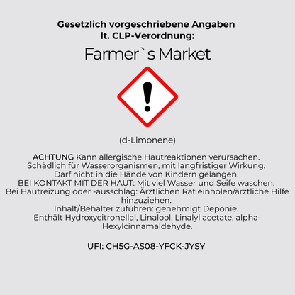 SCHLAGZEUGER personalisierbare Sojawachs Duftkerze