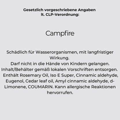 Man Cave CAMPFIRE Lagerfeuer Duftkerze für Männer