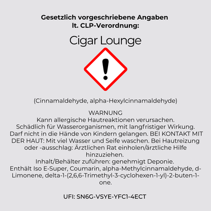 Man Cave CIGAR LOUNGE Duftkerze für Männer