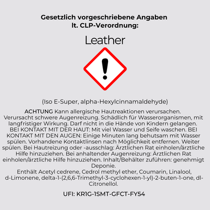 Man Cave Raumduft Reed Diffuser LEATHER