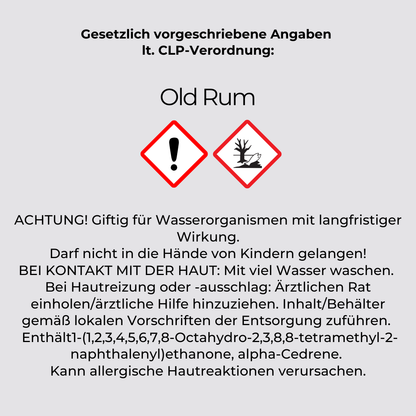 Man Cave OLD RUM Duftkerze für Männer