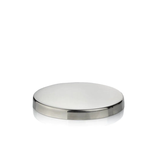 Silver lid for candle glass 