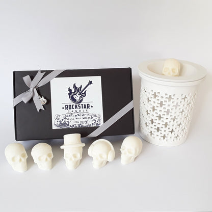 Schädel Wax Melts Set Geschenkset Produktfoto