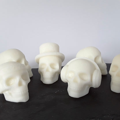 6 pcs Skull Wax Melts in Gift Box