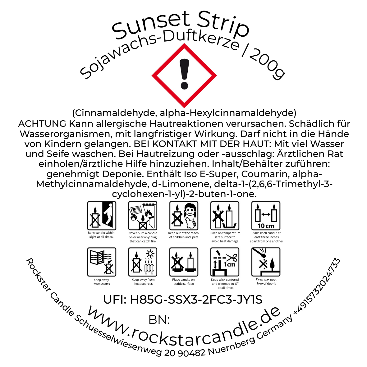 TEMPLE OF LOVE Sojawachs Duftkerze